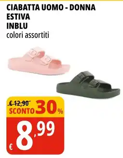 Tigros CIABATTA UOMO - DONNA ESTIVA INBLU offerta