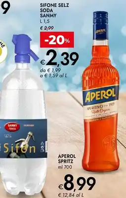 Bennet SIFONE SELZ SODA SANMY offerta