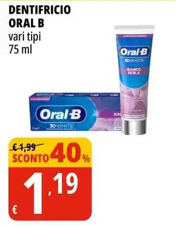 Tigros DENTIFRICIO ORAL B offerta