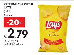 Bennet PATATINE CLASSICHE LAY'S offerta