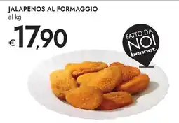 Bennet JALAPENOS AL FORMAGGIO offerta