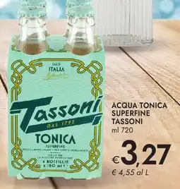 Bennet Acqua tonica superfine Tassoni offerta