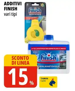 Tigros Finish Additivi offerta