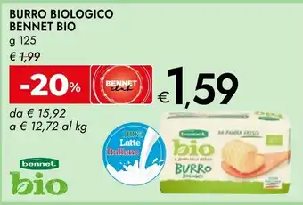 Bennet BURRO BIOLOGICO BENNET BIO offerta
