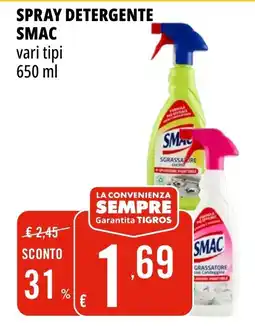Tigros Spray Detergente SMAC offerta