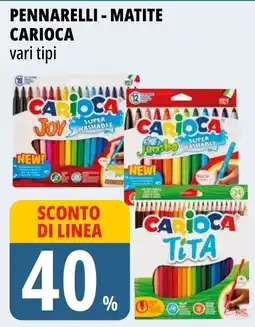 Tigros Pennarelli - matite Cariioca offerta