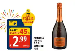 Tigros Prosecco Treviso D.O.C. Maschio offerta