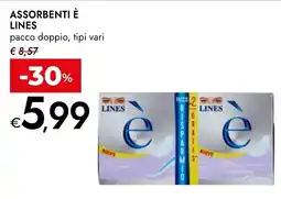 Bennet ASSORBENTI È LINES offerta