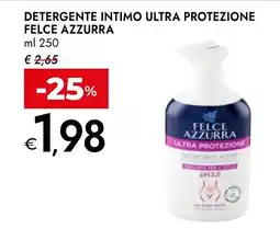 Bennet Detergente Intimo Ultra Protezione Felce Azzurra offerta