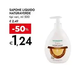 Bennet Sapone liquido Naturaverde offerta