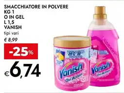 Bennet Smacchiatore in polvere Vanish offerta