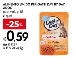 Bennet ALIMENTO UMIDO PER GATTI DAY BY DAY ADOC offerta