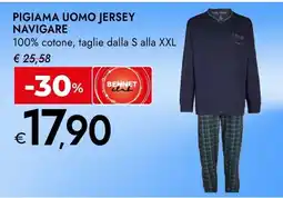 Bennet PIGIAMA UOMO JERSEY NAVIGARE offerta