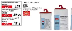 Bennet coprimaterasso con angoli 1 piazza offerta