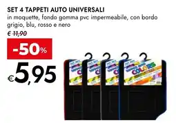 Bennet Tappeti auto Colors offerta