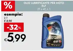 Bennet OLIO LUBRIFICANTE PER MOTO ELF offerta
