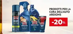 Bennet Prodotti per la cura dell'auto Arexons offerta