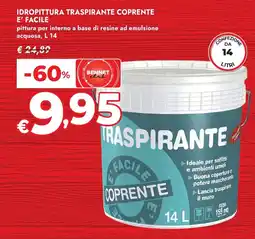 Bennet IDROPITTURA TRASPIRANTE COPRENTE E' FACILE offerta