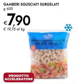 Bennet Gamberi indiani sgusciati precotti surgelati offerta