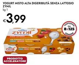 Bennet Yogurt misto alta digeribilità senza lattosio Zymil offerta