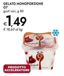 Bennet Gelato Monoporzione G7 offerta