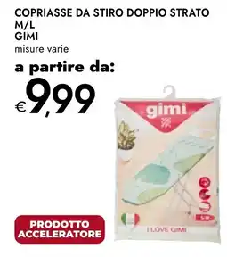Bennet Copriasse da stiro doppio strato GIMI offerta