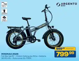 Euronics ARGENTO BIKE MINIMAX 2026 offerta