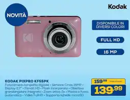 Euronics KODAK PIXPRO KF55PK offerta