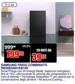 Trony SAMSUNG FRIGO COMBINATO offerta