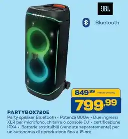 Euronics JBL PARTYBOX720E offerta