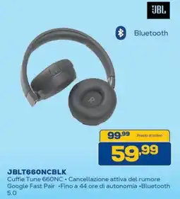 Euronics JBL Cuffie Tune 660NC offerta