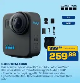 Euronics GoPro GOPROMAX360 offerta