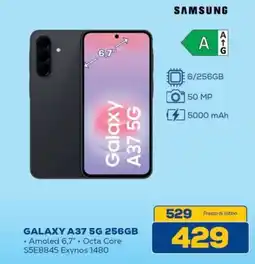 Euronics SAMSUNG GALAXY A37 5G 256GB offerta