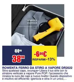Trony ROWENTA FERRO DA STIRO A VAPORE DR2022 offerta