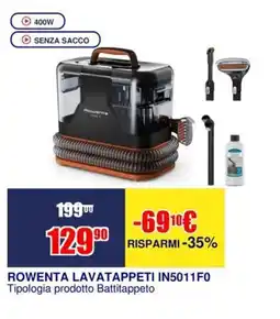 Trony ROWENTA LAVATAPPETI IN5011F0 offerta