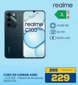Euronics realme C100 5G offerta