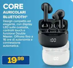 Euronics CORE AURICOLARI BLUETOOTH® offerta