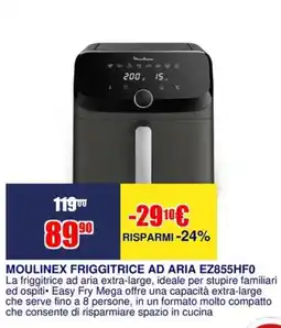 Trony MOULINEX FRIGGITRICE AD ARIA EZ855HF0 offerta
