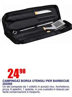 Trony CAMPINGAZ BORSA UTENSILI PER BARBECUE offerta