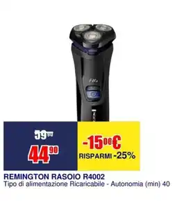 Trony REMINGTON RASOIO R4002 offerta