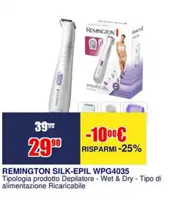 Trony REMINGTON SILK-EPIL WPG4035 offerta