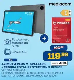 Euronics AZIMUT 4 PLUS M-SP1AZ4P8 offerta
