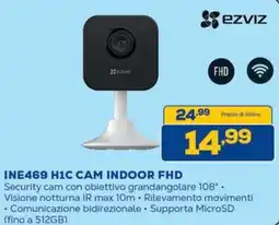Euronics ezviz INE469 H1C CAM INDOOR FHD offerta