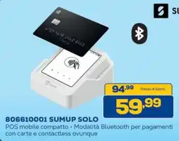 Euronics SUMUP SOLO offerta