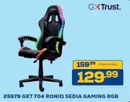 Euronics GXT 704 RONIQ SEDIA GAMING RGB offerta