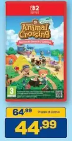 Euronics Animal Crossing Nintendo Switch 2 Edition offerta