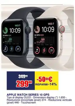 Trony APPLE WATCH SERIES 10 GPS offerta