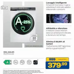Euronics Lavaggio Intelligente offerta