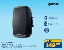 Euronics gemini DIFFUSORE ATTIVO 12" offerta