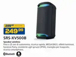 Euronics Sony Speaker wireless offerta